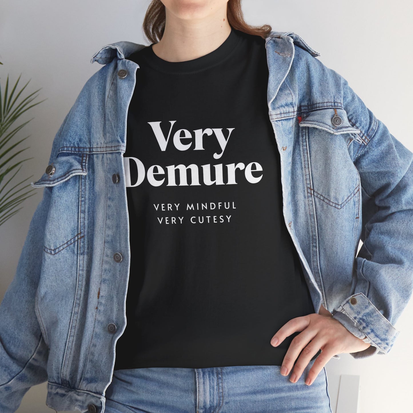 Very Demure - Unisex Heavy Cotton Tee | Comfort Meets Style