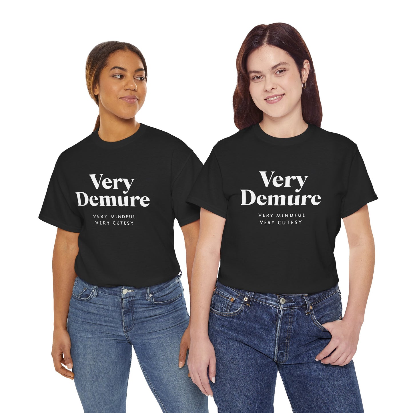 Very Demure - Unisex Heavy Cotton Tee | Comfort Meets Style